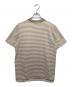 FRED PERRY (フレッドペリー) ファインストライプ ヘビーウエイトTシャツ ベージュ サイズ:L：4000円