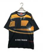 DIESELディーゼル）の古着「オーバーサイズグラフィックＴシャツ」｜ブラック