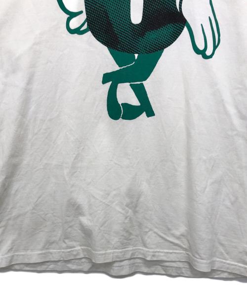 UNDERCOVER（アンダーカバー）UNDERCOVER (アンダーカバー) UロゴプリントTシャツ ホワイト サイズ:3の古着・服飾アイテム