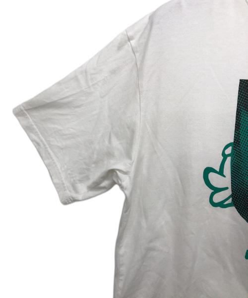 UNDERCOVER（アンダーカバー）UNDERCOVER (アンダーカバー) UロゴプリントTシャツ ホワイト サイズ:3の古着・服飾アイテム