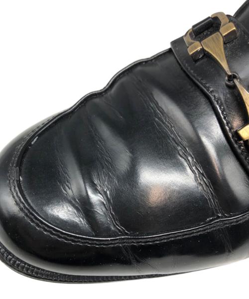 Salvatore Ferragamo（サルヴァトーレ フェラガモ）Salvatore Ferragamo (サルヴァトーレ フェラガモ) ビットローファー ブラック サイズ:6の古着・服飾アイテム