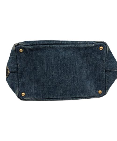 PRADA（プラダ）PRADA (プラダ) カナパデニムトートバッグ インディゴの古着・服飾アイテム