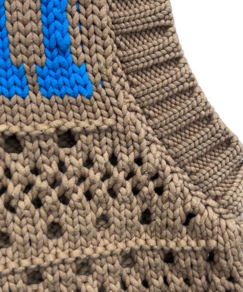 GANNI（ガニー）GANNI (ガニー) Cotton Rope Short Vest ブラウン サイズ:Sの古着・服飾アイテム