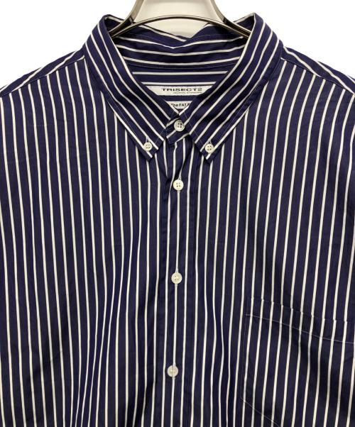 THOMAS MASON（トーマスメイソン）THOMAS MASON (トーマスメイソン) JOURNAL STANDARD (ジャーナルスタンダード) ファットシルエット ボタンダウンシャツ ブルー サイズ:Lの古着・服飾アイテム