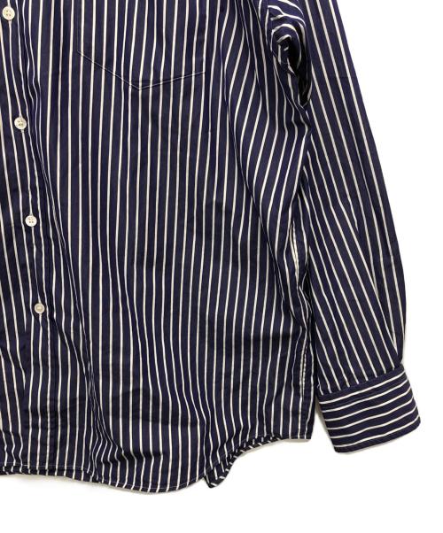 THOMAS MASON（トーマスメイソン）THOMAS MASON (トーマスメイソン) JOURNAL STANDARD (ジャーナルスタンダード) ファットシルエット ボタンダウンシャツ ブルー サイズ:Lの古着・服飾アイテム