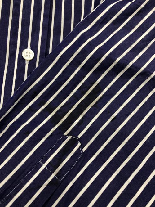 THOMAS MASON（トーマスメイソン）THOMAS MASON (トーマスメイソン) JOURNAL STANDARD (ジャーナルスタンダード) ファットシルエット ボタンダウンシャツ ブルー サイズ:Lの古着・服飾アイテム