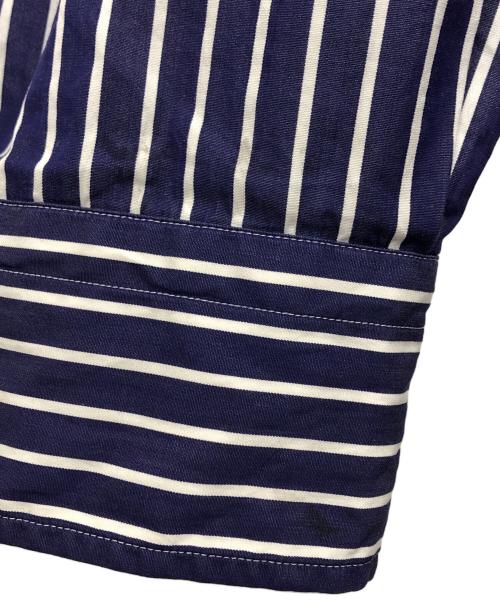 THOMAS MASON（トーマスメイソン）THOMAS MASON (トーマスメイソン) JOURNAL STANDARD (ジャーナルスタンダード) ファットシルエット ボタンダウンシャツ ブルー サイズ:Lの古着・服飾アイテム