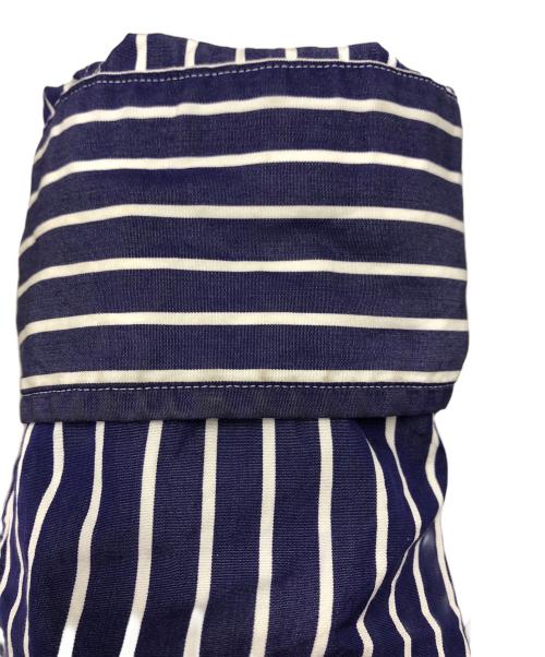 THOMAS MASON（トーマスメイソン）THOMAS MASON (トーマスメイソン) JOURNAL STANDARD (ジャーナルスタンダード) ファットシルエット ボタンダウンシャツ ブルー サイズ:Lの古着・服飾アイテム