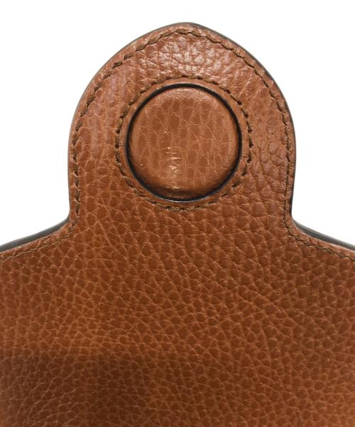 GUCCI（グッチ）GUCCI (グッチ) ホースビット1955ミニバッグ ブラウン×ブルーの古着・服飾アイテム