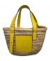 LOEWE（ロエベ）の古着「BASKET BAG SMALL/バスケットバッグ スモール」｜ベージュ×イエロー