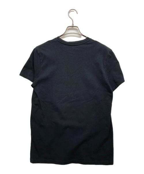 maison kitsune（メゾンキツネ）maison kitsune (メゾンキツネ) Double Fox Head Patch Classic T-Shirt ネイビー サイズ:Sの古着・服飾アイテム