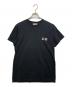 maison kitsune（メゾンキツネ）の古着「Double Fox Head Patch Classic T-Shirt」｜ネイビー