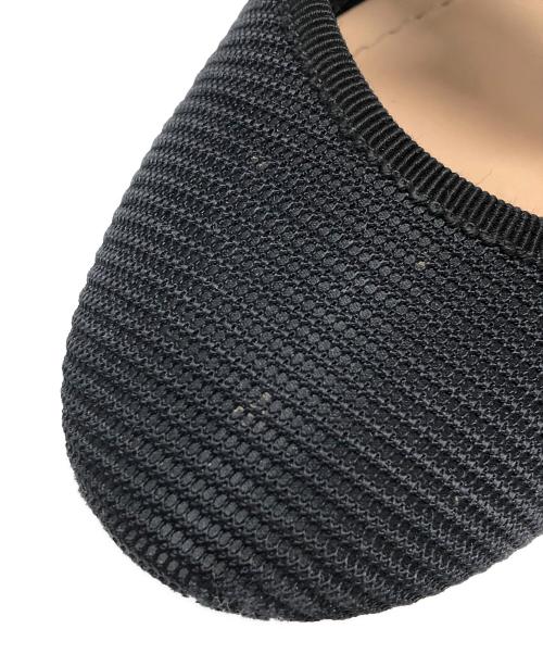 Christian Dior（クリスチャン ディオール）Christian Dior (クリスチャン ディオール) MISS JADIOR BALLERINA FLAT ブラック サイズ:22.5の古着・服飾アイテム