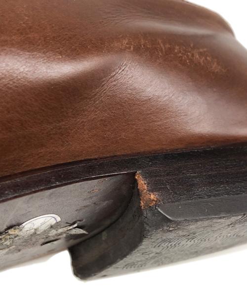 GIANNI VERSACE（ジャンニ・ヴェルサーチ）GIANNI VERSACE (ジャンニ・ヴェルサーチ) レザーシューズ ブラウン サイズ:41 1/2の古着・服飾アイテム