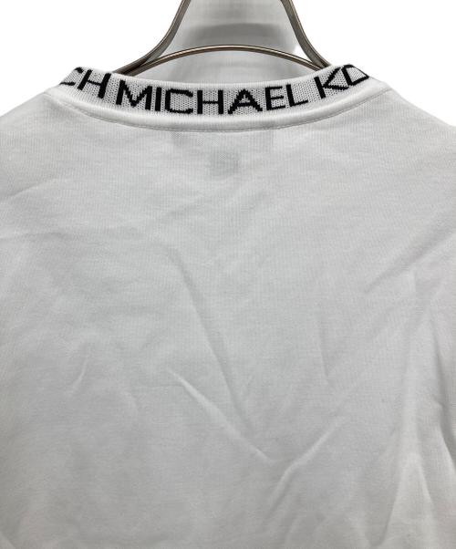 MICHAEL KORS（マイケル・コース）MICHAEL KORS (マイケル・コース) クルーネックスウェット ホワイト サイズ:Sの古着・服飾アイテム