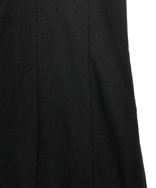 Adam et Rope（アダム エ ロペ）Adam et Rope (アダム エ ロペ) バックリボンフレアワンピース ブラック サイズ:Fの古着・服飾アイテム