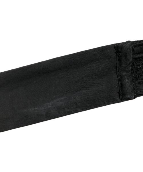 Adam et Rope（アダム エ ロペ）Adam et Rope (アダム エ ロペ) バックリボンフレアワンピース ブラック サイズ:Fの古着・服飾アイテム