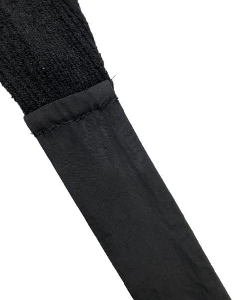 Adam et Rope（アダム エ ロペ）Adam et Rope (アダム エ ロペ) バックリボンフレアワンピース ブラック サイズ:Fの古着・服飾アイテム