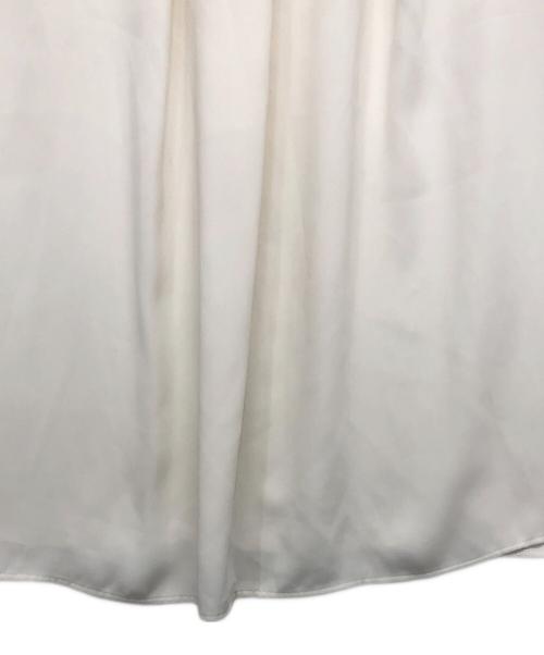 UNITED ARROWS TOKYO（ユナイテッドアローズトウキョウ）UNITED ARROWS TOKYO (ユナイテッドアローズトウキョウ) フロントタックフレンチスリーブブラウス ベージュ サイズ:記載なしの古着・服飾アイテム