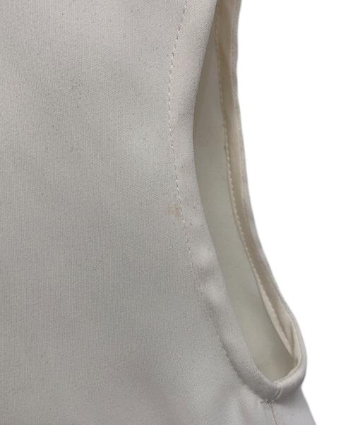 UNITED ARROWS TOKYO（ユナイテッドアローズトウキョウ）UNITED ARROWS TOKYO (ユナイテッドアローズトウキョウ) フロントタックフレンチスリーブブラウス ベージュ サイズ:記載なしの古着・服飾アイテム