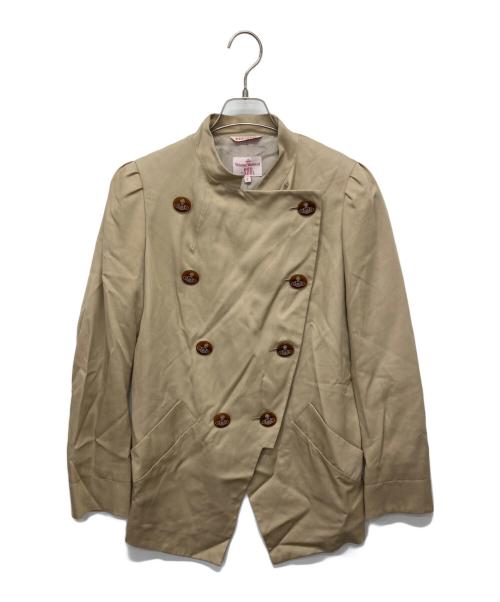 Vivienne Westwood（ヴィヴィアンウエストウッド）Vivienne Westwood (ヴィヴィアンウエストウッド) ナポレオンジャケット ベージュ サイズ:2の古着・服飾アイテム