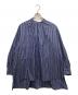 ANAYI（アナイ）の古着「ブロードギャザーチュニックブラウス」｜ブルー