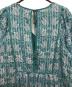 中古・古着 ne quittez pas (ヌキテパ) Cotton Lurex Tulip Print Yoke Embroidery Dress ブルー サイズ:M：19000円