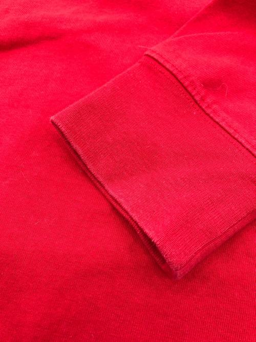 stussy（ステューシー）stussy (ステューシー) ロングスリーブカットソー レッド サイズ:Mの古着・服飾アイテム