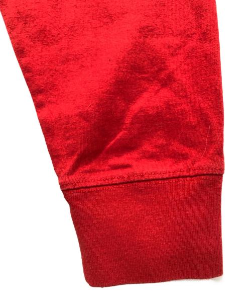 stussy（ステューシー）stussy (ステューシー) ロングスリーブカットソー レッド サイズ:Mの古着・服飾アイテム