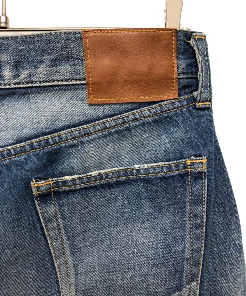 JUNYA WATANABE COMME des GARCONS（(ジュンヤワタナベ コムデギャルソン）JUNYA WATANABE COMME des GARCONS ((ジュンヤワタナベ コムデギャルソン) アフリカンプリントコンビマーメイドデニムスカート インディゴ サイズ:Sの古着・服飾アイテム