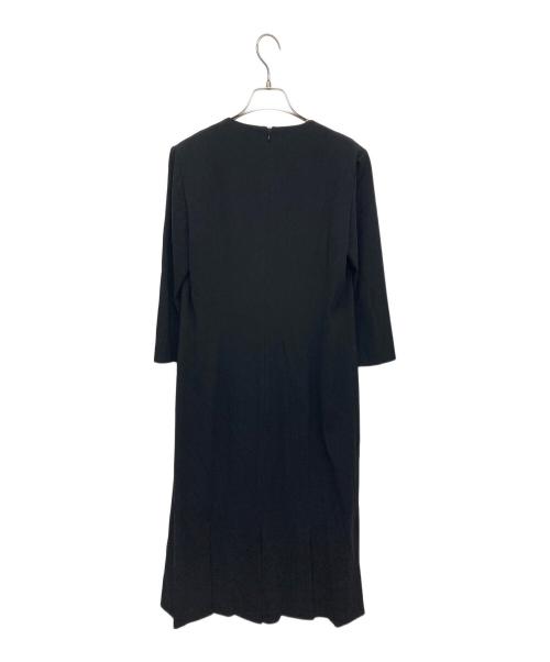 MaxMara（マックスマーラ）MaxMara (マックスマーラ) ブラウスワンピース ブラック サイズ:44の古着・服飾アイテム