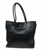 BALLYバリー）の古着「レザートートバッグ」｜ブラック