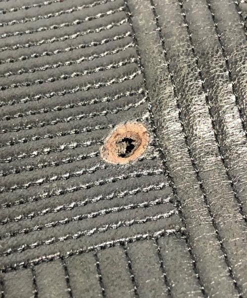 BALLY（バリー）BALLY (バリー) レザートートバッグ ブラックの古着・服飾アイテム