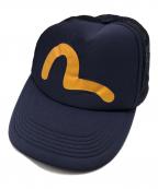 EVISUエヴィス）の古着「メッシュキャップ」｜インディゴ