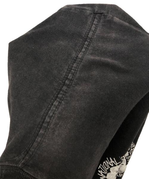 stussy（ステューシー）stussy (ステューシー) Camelot Pigment Dyed T-shirt ブラック サイズ:Lの古着・服飾アイテム