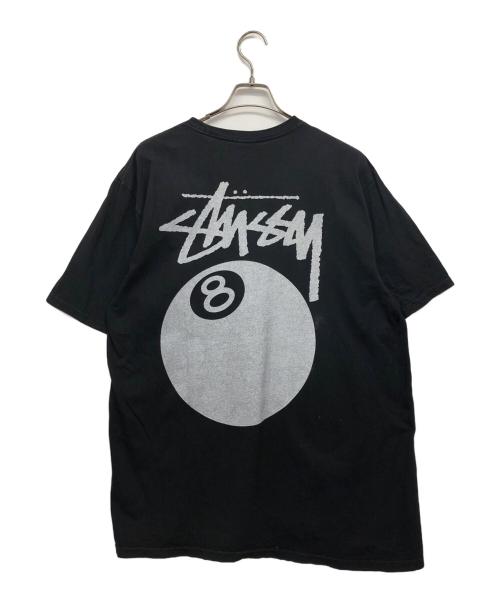 stussy（ステューシー）stussy (ステューシー) 8 BALL TEE ブラック サイズ:Lの古着・服飾アイテム