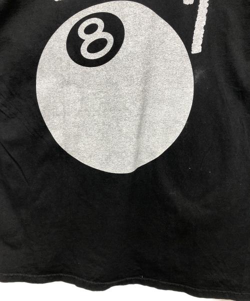 stussy（ステューシー）stussy (ステューシー) 8 BALL TEE ブラック サイズ:Lの古着・服飾アイテム