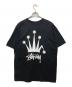stussy (ステューシー) REGAL CROWN S/S TEE ブラック サイズ:L：6000円