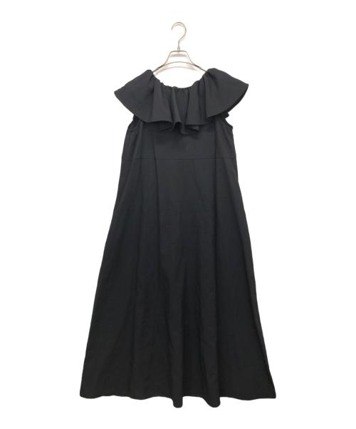 rosy monster（ロージーモンスター）rosy monster (ロージーモンスター) フリルドーナツワンピース ブラック サイズ:Fの古着・服飾アイテム