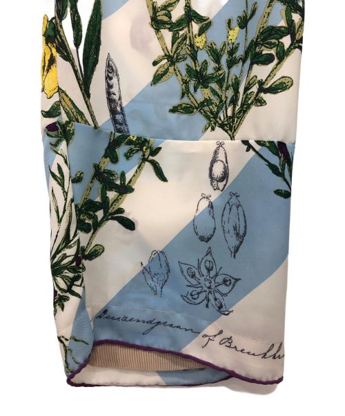 manipuri（マニプリ）manipuri (マニプリ) フラワープリントパンツ スカイブルー サイズ:Ｆの古着・服飾アイテム