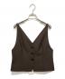 AEWEN MATOPH（イウエン マトフ）の古着「キャミソールベスト」｜ブラウン