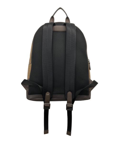 MICHAEL KORS（マイケル・コース）MICHAEL KORS (マイケルコース) HUDSON バックパック ブラウンの古着・服飾アイテム