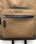 中古・古着 MICHAEL KORS (マイケルコース) HUDSON バックパック ブラウン：13000円