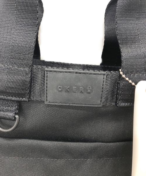 OKERU（オケル）OKERU (オケル) TYPE-P ラウンドバッグ ブラックの古着・服飾アイテム