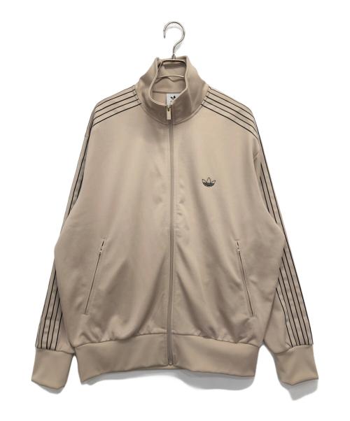 adidas Originals（アディダスオリジナル）adidas originals (アディダスオリジナル) アウトライントレフォイル ファイヤーバード トラックトップ ベージュ サイズ:2XLの古着・服飾アイテム