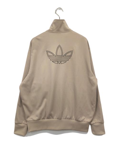 adidas Originals（アディダスオリジナル）adidas originals (アディダスオリジナル) アウトライントレフォイル ファイヤーバード トラックトップ ベージュ サイズ:2XLの古着・服飾アイテム