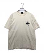 stussyステューシー）の古着「LB Crown Tee」｜ベージュ