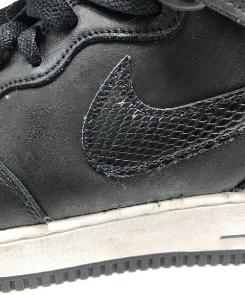 NIKE（ナイキ）NIKE (ナイキ) stussy (ステューシー) AIR FORCE1 MID Black/Black サイズ:28の古着・服飾アイテム