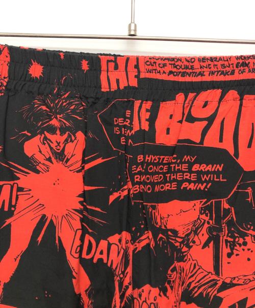 Hysteric Glamour（ヒステリックグラマー）Hysteric Glamour (ヒステリックグラマー) VAMPIRELLA/The Essential Warren Years ショーツ レッド サイズ:Mの古着・服飾アイテム