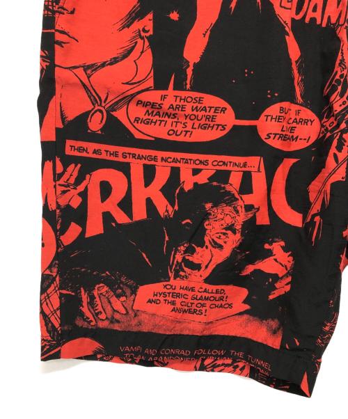 Hysteric Glamour（ヒステリックグラマー）Hysteric Glamour (ヒステリックグラマー) VAMPIRELLA/The Essential Warren Years ショーツ レッド サイズ:Mの古着・服飾アイテム